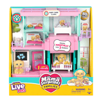 Little Live Pets Mama Surprise Families S1 Baby Care Clinic toy in packaging.